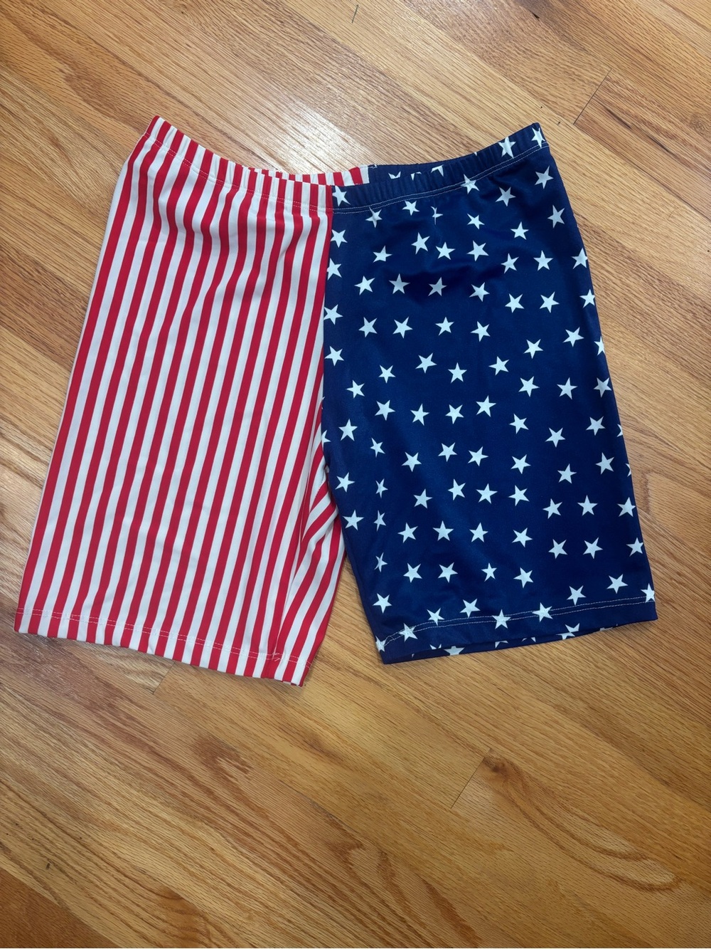 B-Skinz Stars & Stripes Women’s Compression Shorts - Red, White & Blue